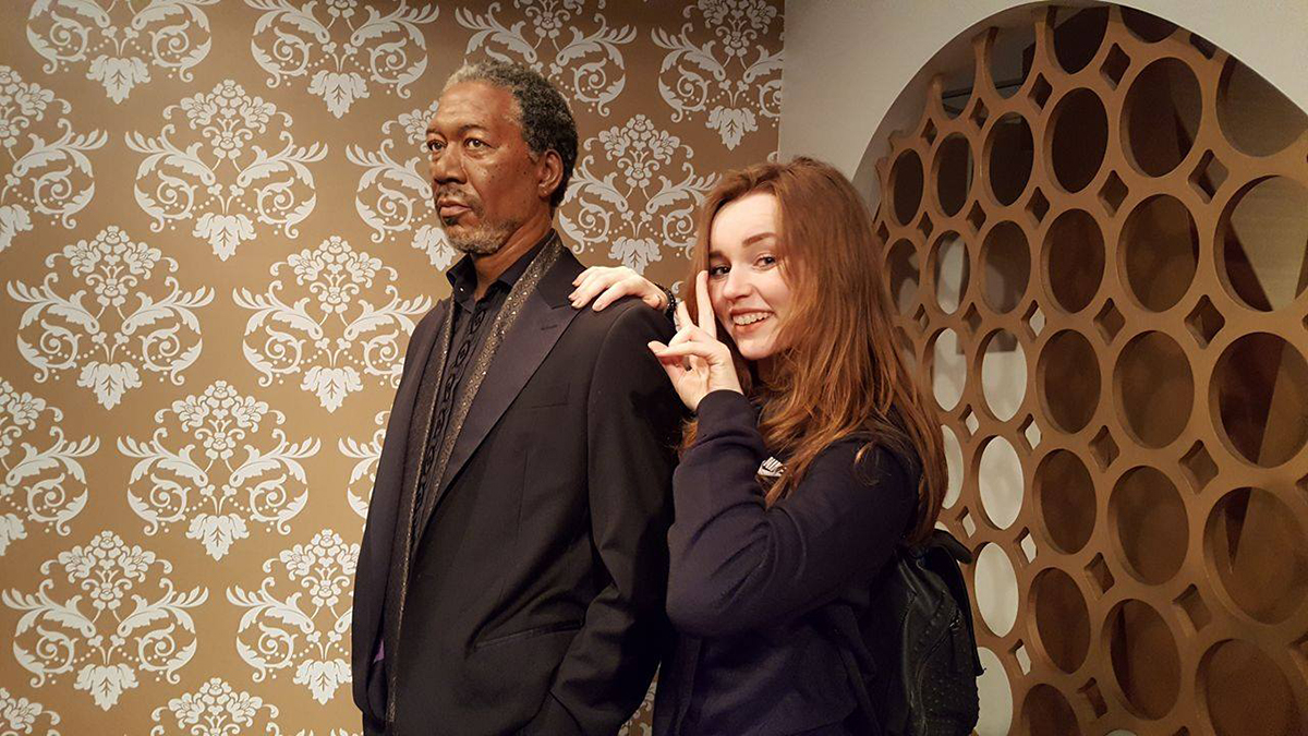 Morgan Freeman w Galerii Figur Woskowych