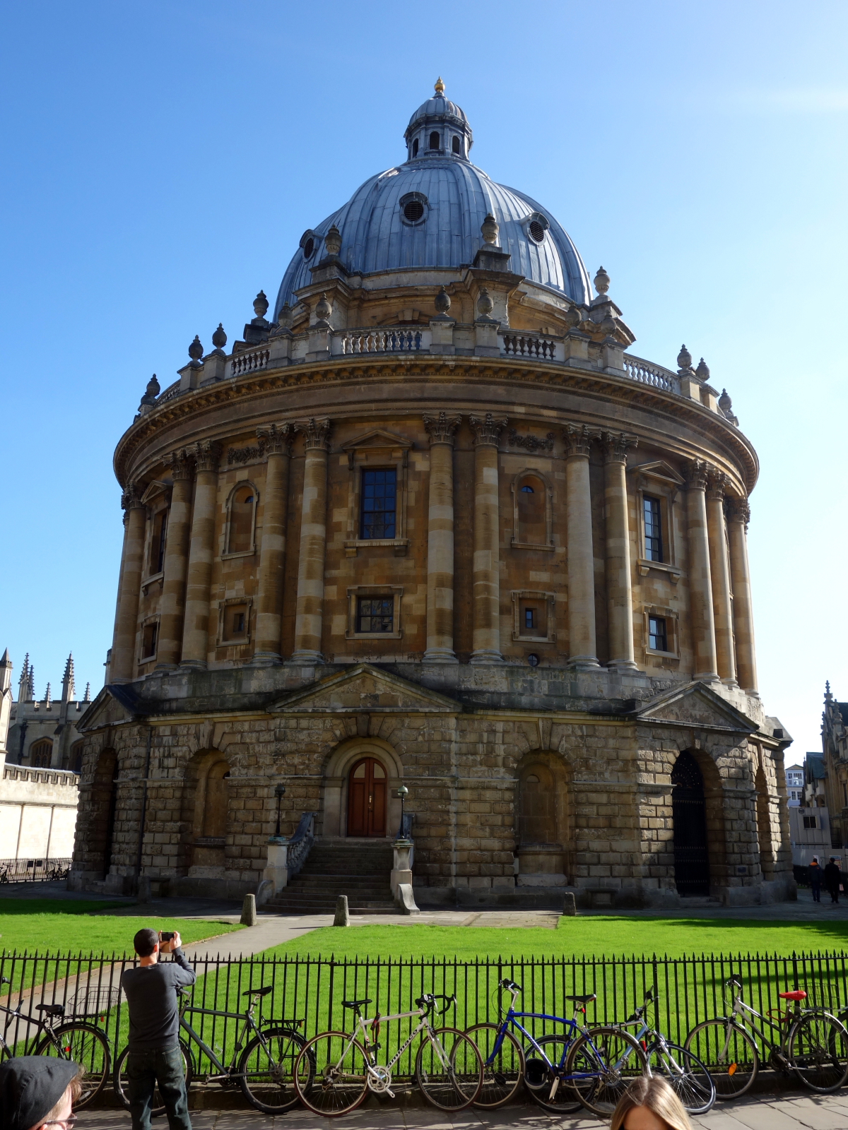 Oxford biblioteka - The Radcliffe Camera Bodleian Library